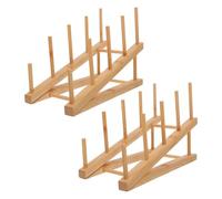 POPETPOP 2 Pièces Étagère Livre en Bois 4 Niveaux Verticale pour Garçon | Montage Facile et Démontage Simple, Gain de Place, Usage Polyvalent en Classes et Petites Pièces
