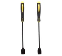 POPETPOP 2 Pièces Grattoir à Carrelage, Décapant de Joint en Métal et Plastique, Poignée Ergonomique, Enlève Résidus de Cylindre, Graisse et Adhésif, pour Nettoyage et Couleur Aléatoire