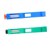 POPETPOP 2 Pièces Guide de Scie Circulaire à Serrage Rapide, | Abs et Métal, Système à Réglage Rapide, Compatible Scies Portatives et Panneaux, Usage Maison DIY
