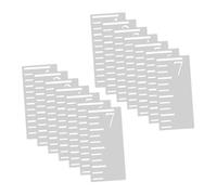 POPETPOP 2ensembles Toise Murale Pour Garçon Fille Gabarit De Mesure Réutilisable Plastique Pour Suivre La Croissance Pochoir Pratique Pour Décoration Murale