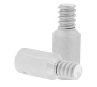 POPETPOP 2pièces Adaptateurs De Rechange Pour Manche De Balai Embouts Filetés Kit De Réparation Pour Rallonge De Balai-serpillière Connecteurs Métal Robuste