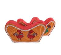 POPETPOP 2pièces Coussin Funéraire Tête et Pied Solide Accessoire Sacrificiel Pratique pour Cercueil