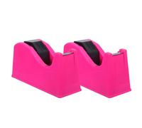 POPETPOP 2pièces Dévidoir de Ruban Adhésif Double Distributeur de Ruban pour Bureau et Loisirs avec Base Antidérapante Coupe Précise et Washi Tape Recharge Facile