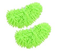 POPETPOP 2pièces Lingettes Microfibre Lavables pour Balai Laveur Compatible avec Balai à Franges Couvre-serpillères Chenille Réutilisables pour Sols Durs Marbre Usage Sec et Humide