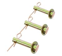 POPETPOP 3pcs Goupilles D'attelage en Métal Mécanisme de Verrouillage Rapide, Construction Robuste, Adaptées aux Systèmes de Poulie de Ventilateur de Plafond et Accessoires de Tondeuse