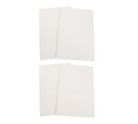 POPETPOP 4 Pièces Panneau Isolant en Fibre Céramique 1260f, Blanc, pour | Résistant aux Fissures, Ignifuge, Isolation Thermique, Panneau pour Fours à Pizza et Chaudières, Fibre Céramique