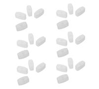 POPETPOP 50 Pièces Accessoire de Finition pour Tringle de Store Vénitien en Plastique 2,70x1,30x1,10 Cm Durabilité Prolongée et Stabilité Renforcée pour Décoration Intérieure