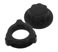 POPETPOP Accessoire Ventilateur Noir 2pcs, Écrou de Fixation en Plastique 5,50x5,50x1,20cm pour Lame et Grille, Kit Réparation Ventilateur Électrique Ambiance Estivale