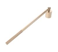 POPETPOP Acier Inoxydable Éteignoir à Bougie Long Manche Cylindrique | Trempage Sûr Mèche, Extinction sans Fumée, Finition Métal Poli, Usage Maison et Réceptions