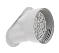 POPETPOP Adaptateur Clim pour Climatiseur Raccord D'échappement à Bouche Plate en Plastique avec Filet, 1 Set, Remplacement Facile pour Meilleure Ventilation