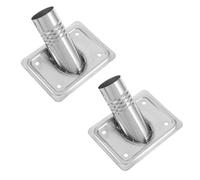 POPETPOP Adaptateur de Remplacement pour Embout Fileté en Acier Inoxydable, Connecteur de Couplage 2pcs pour Manche de Balai et Poteau Métallique, Nettoyage Domestique