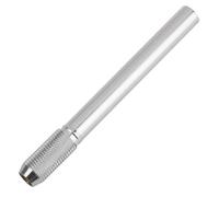 POPETPOP Argenté Porte-crayon en Alliage D'aluminium Rallonge Réglable | Convient aux Crayons de 7 à 9mm, Prise Améliorée, Légère et Robuste, Transport Facile