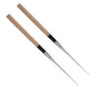 POPETPOP Baguettes à Sashimi 1 Paire Pratique en Acier Inoxydable Argenté , Faciles à Nettoyer à Tenir , pour Usage en Restaurant Japonais à Domicile