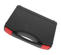 POPETPOP Boîte à Outils Grand Espace de Rangement Noir pour Usage Électrique Confort D'utilisation Portable en Plastique et Déplacements
