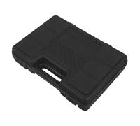 POPETPOP Boîte à Outils Portable et Réparations à Domicile pour Travaux Industriels en Plastique Noir avec Compartiments Divisés Compatible avec Marteaux Pneumatiques 150/190/250
