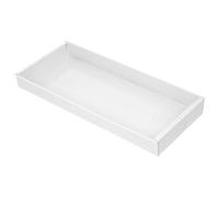 POPETPOP Boîte Préencastrée pour Spot Encastré, Plastique Blanc, Indicateur Lumineux, Fixation Stable, pour Signalisation au Sol Incendie et Éclairage de Secours
