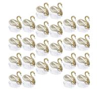 POPETPOP Boîtes à Bonbons Romantiques Style Européen 24 Pcs Coffrets Dorés pour Mariage Décoration Festive Contenant Dragées Présents Élégants