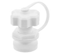 POPETPOP Bouchon de Vidange Fileté Blanc pour Glacière Camping Accessoire Étanche Remplacement Rapide sans Outil Compatible Seaux à Glace et Boîtes Réfrigération Entretien Facile