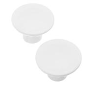 POPETPOP Bouchons de Vidange en Plastique Blanc pour Congélateur et Glacière, Solution et Ajustement Précis, Lot de 2 Pièces Cuisine ou Usage Commercial