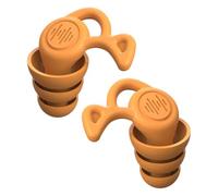 POPETPOP Bouchons D'oreilles pour Dormir, Bouchons D'oreille en Silicone, Anti-bruit, Orange, Paire, Sommeil Travail