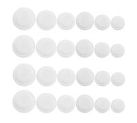 POPETPOP Bouchons en Silicone Blanc Étanches et Universels Accessoires Pratiques Lot de 30 pour Salière et Poivrière pour Distributeurs D'épices Cuisine et Maison