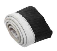 POPETPOP Brosse de Protection pour Aspiration de Poussière Compatible pour Machine de Gravure et Moteur de Broche, Toile Nylon Noir 100x10x0,7 Cm, Absorption de Poussière en Menuiserie