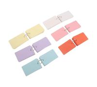 POPETPOP Cartes de Vocabulaire Double Face en Papier Mat Anti-reflet, 6 Pièces, pour L'étude Activités en Classe pour Étudiants