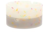 POPETPOP Cendrier en Silicone Lumineux Rond 2pcs Grosse Capacité, Design Créatif et Facile à Nettoyer, Sessions de Fumée Nocturnes et Décoration de Bureau
