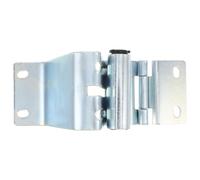 POPETPOP Charnière Industrielle en Métal Argenté pour Porte de Garage Pivot à Double Roulement, Construction Épaissie et Revêtement D'oxydation, Rotation Précise pour Entrepôt et Atelier