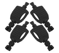 POPETPOP e Verrouillage du Poste de Souris en Plastique Noir Lot de 4 pièces pour boîte à appâts Souris Remplacement Compatible intérieur et extérieur