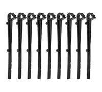 POPETPOP Clips De Fixation De Gouttière 20 Pièces Clips D'entretien De Gouttières Pour Brosse Et Filet Crochet Droit Maintien Ferme Pour Toit Plat Et Entretien