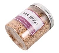 POPETPOP Copeaux de Bois de Chêne pour Fumoir BBQ, Bois Fumé Naturel pour Cocktail et Cuisson en Extérieur, Allumage Rapide, Poids 0,28 LB à 0,3 LB