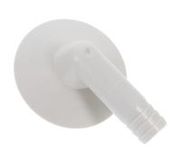 POPETPOP Coude de Raccordement pour Climatiseur Blanc en Abs 40mm, Tuyau D'évacuation pour Unité Mini-split Drainage, Facile à Utiliser, pour Camping