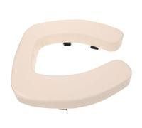POPETPOP Coussin de Siège de Toilette Rembourré Confortable Siège de Toilette Moelleux Pvc et Éponge Imperméable Blanc pour Garçon et Filles et Seniors