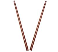POPETPOP de Baguettes Chinoises Longues Anti-dérapantes et Résistantes à Haute Température Lot de 2 Paires en Bois pour Fondue Chinoise et Nouilles