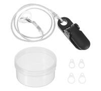 POPETPOP Dispositif Antidrop en Abs lors des Sorties Quotidiennes pour Seniors et Garçon et Filles Cordon de Sécurité Réglable en Nylon avec Clip pour Appareil Auditif