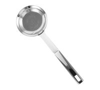 POPETPOP Écumoire Cuisine en Acier Inoxydable avec Mailles Fines et Poignée Ergonomique, Passoire pour Filtrer la Graisse, pour Cuisson et Pique-niques en Plein Air
