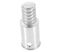 POPETPOP Embout Fileté Installation Facile pour Manche de Balai Résistant à Rouille en Alliage D'aluminium Argenté, Diamètre Intérieur 25mm pour Diverses Occasions