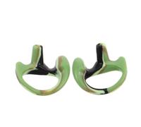 POPETPOP Embouts Auriculaires en Silicone Souple pour Oreillette à Tube Acoustique Walkie, Insert Confortable Solide pour Casque Audio, pour Environnement Extérieur