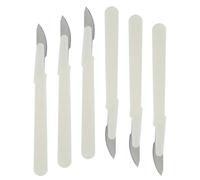 POPETPOP Emporte-pièces à 6pcs en Plastique et Métal, Outil de Boulangerie Facile à Entretenir, Sécurisé pour Aliments, pour Découper et Façonner à Domicile