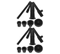 POPETPOP Ensemble De 2 Kit de Buse Fontaine pour Pompe Submersible, | Circulation D’eau Ultra Silencieuse, Limite les Éclaboussures, pour Bassin Intérieur et Coin Plantes Balcon