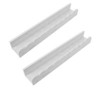 POPETPOP Étagère Murale Magnétique Blanche pour Livres D’Enfants, | Pvc, Modules Magnétiques Repositionnables, Bords Arrondis et Surface Lisse, Chambre D’enfants, Rangement Mural
