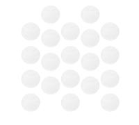 POPETPOP Étui Protecteur Rond pour Stockage et Exposition de Badges et Pièces Souvenirs pour en Pvc Transparent Lot de 20 Pièces pour Badges 55mm
