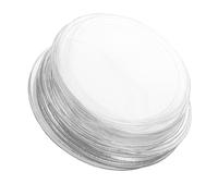 POPETPOP Étuis à Badges Ronds en PVC Transparent Lot de 60 Tailles Polyvalentes pour Rangement et Présentation d'Épingles à Badge