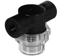 POPETPOP Filtre en Ligne Remplaçable pour Pompe à Eau 3/8 Filetage Intérieur en Acier Inoxydable et Nylon Design Créatif pour Prolonger la Durée de Vie Pompe