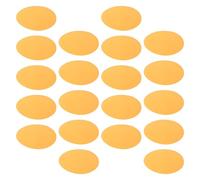 POPETPOP Filtres Autocollants Ronds 44mm en Pet Orange Lot de 20 pour Éclairage LED et Spots Encastrés, Auto-adhésifs et Résistants Décoloration, pour Théâtre et Chambres