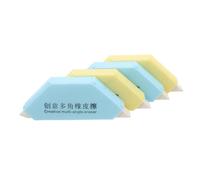 POPETPOP Gomme à Dessin Précise et Polyvalente 4 Gommes Malléables pour Artistes en Caoutchouc et Plastique pour Usage Scolaire Croquis