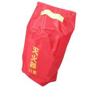 POPETPOP Housse de Protection et Durabilité Renforcée pour Extincteur en Tissu Oxford Ignifuge Rouge Isolation Thermique et Borne Incendie Extérieure pour Usage Industriel