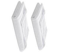 POPETPOP Housse Intérieure de Fauteuil Paresseux en Maille Respirante Blanche, Grosse Ouverture, Adaptable pour Matériaux de Remplissage, Lot de 2 Pièces pour Maison et Activités