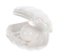 POPETPOP Lampe De Nuit Céramique Forme Décorative Blanche Pour Chevet Chambre Bureau Élégante